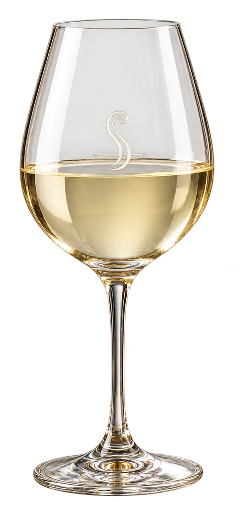 White wine glass for LOGN