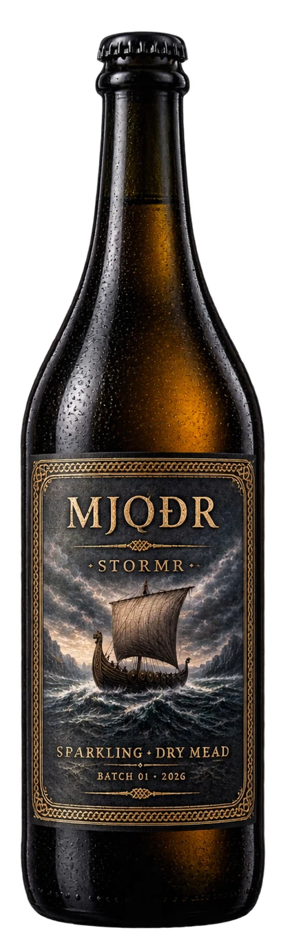 MJǪÐR STORMR sparkling dry mead